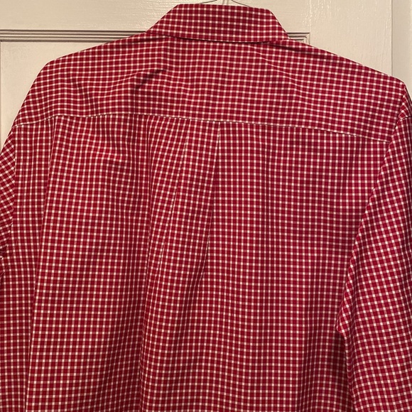 Jos A Bank Red & White Button Down Collar Shirt - Picture 6 of 6